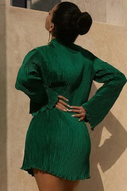 Coquette Aesthetic Whirlwind Mini Dress - Y2K Fashion Statement Piece