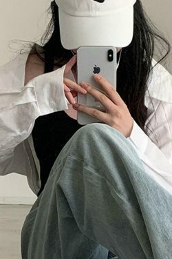 Coquette Aesthetic White Cardigan: Y2K Fashion Long Sleeve Blouse