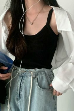 Coquette Aesthetic White Cardigan: Y2K Fashion Long Sleeve Blouse