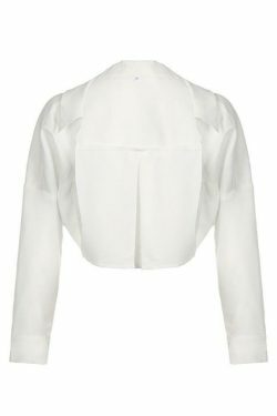 Coquette Aesthetic White Cardigan: Y2K Fashion Long Sleeve Blouse