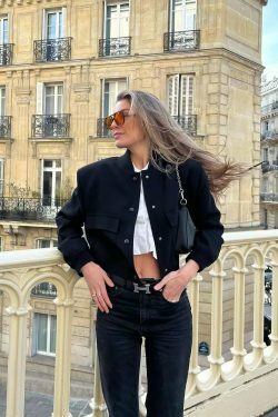 Coquette Aesthetic Wildwood Wanderer Jacket - Y2K Fashion Grunge Style Cargo Skirt Outfit