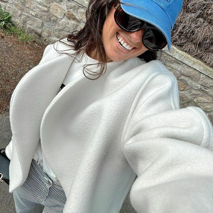 Coquette Aesthetic Woolen Placket Design Cardigan Jacket - Y2K Fashion Statement