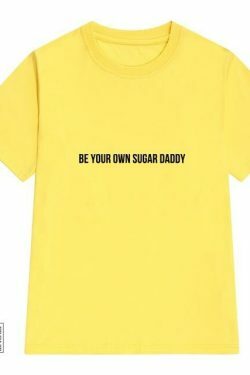 Coquette Aesthetic Y2K Fashion Be Your Own Sugar Daddy T-Shirt