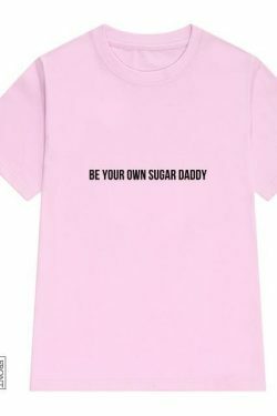 Coquette Aesthetic Y2K Fashion Be Your Own Sugar Daddy T-Shirt