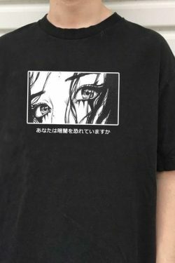 Coquette Aesthetic Y2K Fashion Dark Academia Grunge Style Japanese T-Shirt