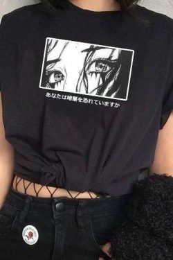 Coquette Aesthetic Y2K Fashion Dark Academia Grunge Style Japanese T-Shirt