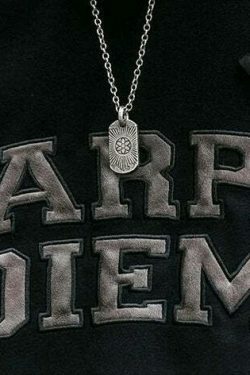 Coquette Aesthetic Y2K Hoodie with 'Carpe Diem' Applique - Women's Fashion