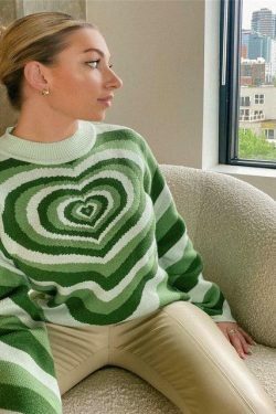 Coquette Aesthetic Y2K Sweater - Lovers Bay's Vintage-Inspired Fashion Statement