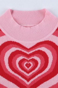 Coquette Aesthetic Y2K Sweater - Lovers Bay's Vintage-Inspired Fashion Statement