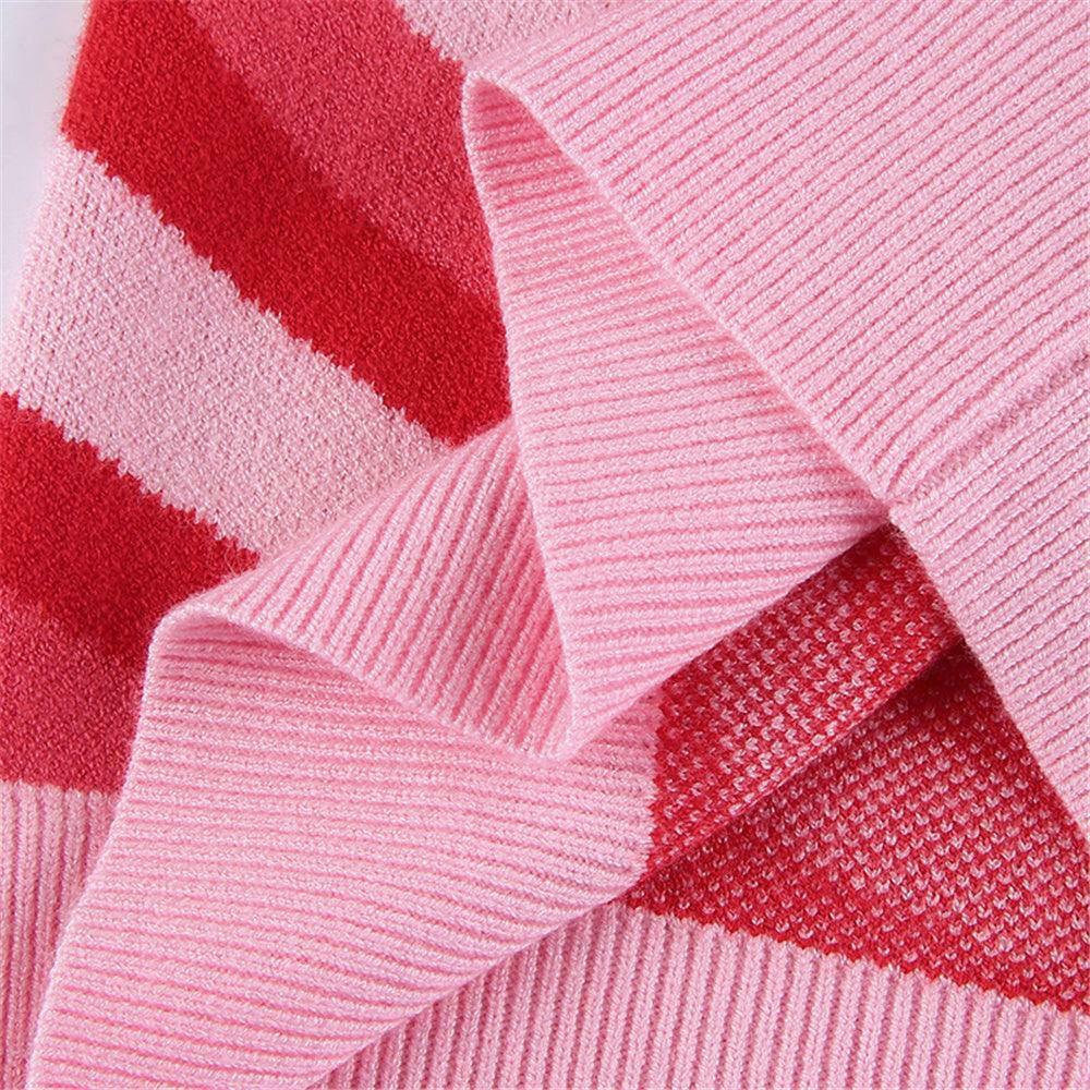 Coquette Aesthetic Y2K Sweater - Lovers Bay's Vintage-Inspired Fashion Statement