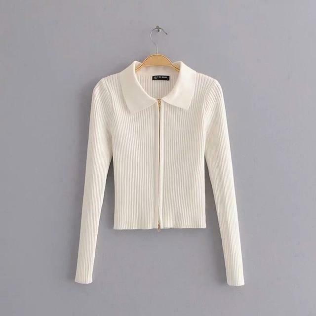 Coquette Aesthetic Y2K Zip-Up Top for Women - Grunge Style Cargo Skirt Outfit