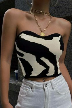 Coquette Aesthetic Zoe Stripes Tank Top - Y2K Fashion Grunge Style Cute Tops Past