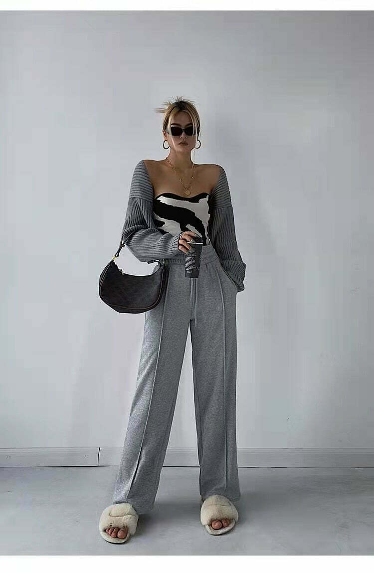 Coquette Aesthetic Zoe Stripes Tank Top - Y2K Fashion Grunge Style Cute Tops Past