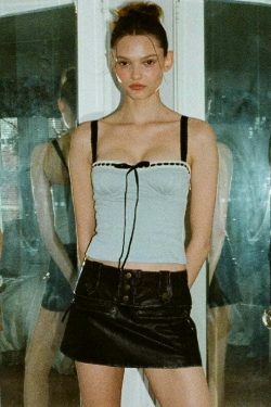 Coquette Lace Embrace: Y2K Fashion Top for Women - Grunge Aesthetic, Pastel Goth, Cute, and Comfy