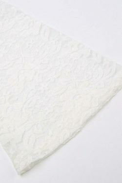 Coquette Lace Smock Shirt - Y2K Aesthetic Long Sleeve Top