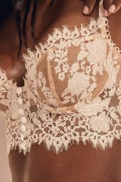 Coquette Serenade in Lace Cropped Cami - Y2K Fashion Aesthetic Tops for Women