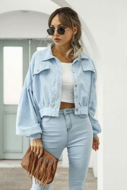 Corduroy Comfort Coat: Y2K Fashion Staple for Coquette Aesthetic with a Grunge Twist