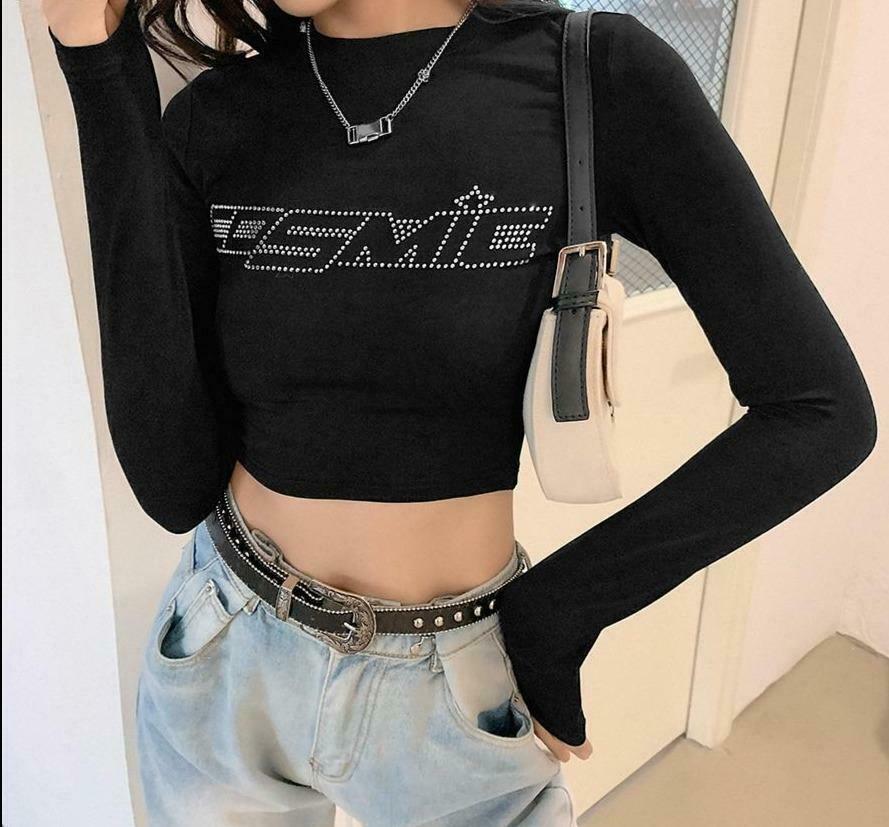 Cosmic Crop Tops: Y2K Fashion - Coquette & Grunge Aesthetic, Cute Tops, Pastel Goth, Cargo Skirt