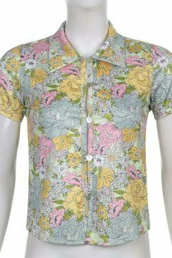 Cottagecore Aesthetic Floral Shirt - Y2K Fashion Women's Top