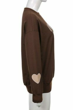 Cozy 'In My Arms' Sweatshirt - Y2K Aesthetic Fashion for Women