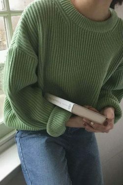 Cozy Cashmere Crowned Cloak Knitted Pullover - Y2K Fashion Aesthetic Women's Sweater