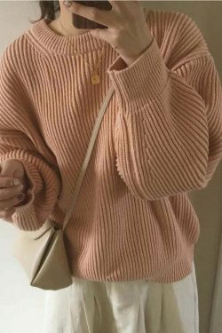 Cozy Cashmere Crowned Cloak Knitted Pullover - Y2K Fashion Aesthetic Women's Sweater