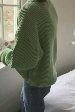 Cozy Cashmere Crowned Cloak Knitted Pullover - Y2K Fashion Aesthetic Women's Sweater