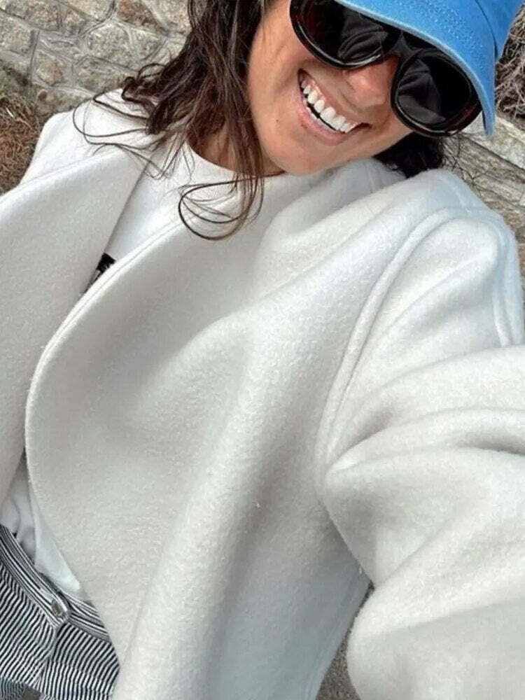 Cozy Chic Cardigan by Lena: Y2K Fashion - Grunge, Pastel Goth, Coquette Style - Fall Aesthetic Cozy Chic Cardigan by Lena: Y2K Fashion - Grunge, Pastel Goth, Coquette Style - Fall Aesthetic