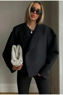 Cozy Chic Cardigan by Lena: Y2K Fashion - Grunge, Pastel Goth, Coquette Style - Fall Aesthetic