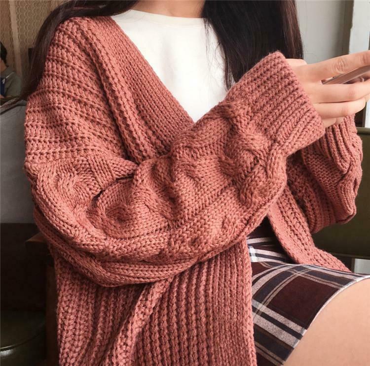 Cozy Hygge Cardigan: Y2K Fashion - Grunge Aesthetic, Cute Tops, Pastel Goth, Cargo Skirt Cozy Hygge Cardigan: Y2K Fashion - Grunge Aesthetic, Cute Tops, Pastel Goth, Cargo Skirt