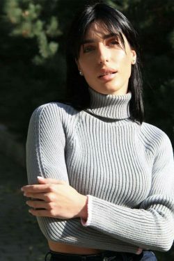 Cozy Knit Turtleneck Sweater for Women - Y2K Fashion with a Touch of Coquette Aesthetic