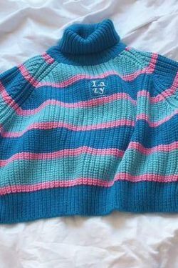 Cozy Lazy Sweater: Y2K Fashion for Women - Grunge Aesthetic, Cute Tops, Pastel Goth, and More