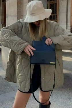 Cozy Oversized Pillow Warmth Jacket - Y2K Fashion with Grunge & Pastel Goth Vibes