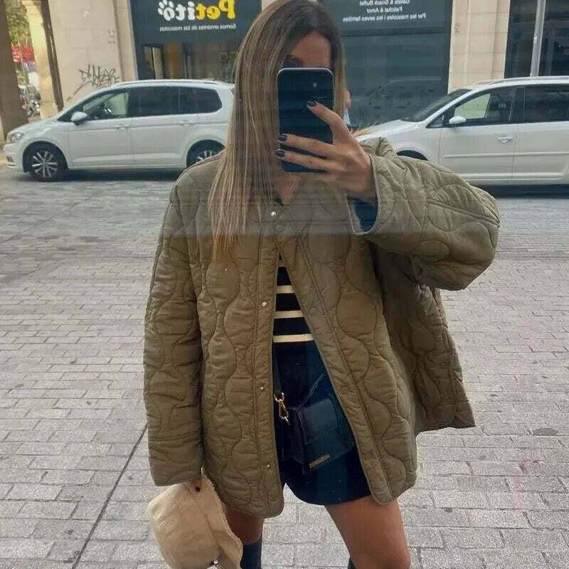 Cozy Oversized Pillow Warmth Jacket - Y2K Fashion with Grunge & Pastel Goth Vibes