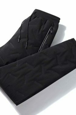 Cozy Plush Fleece Lined Thermal Joggers for Women - Y2K Fashion Aesthetic Warmth