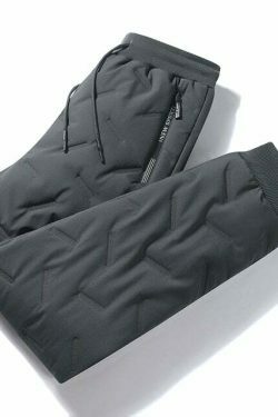 Cozy Plush Fleece Lined Thermal Joggers for Women - Y2K Fashion Aesthetic Warmth
