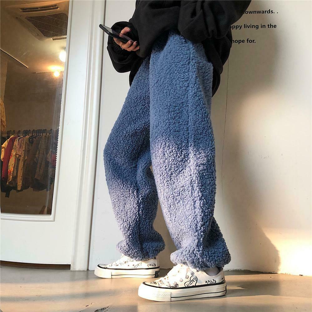 Cozy Sherpa Cargo Pants for Women - Y2K Fashion Aesthetic with a Grunge Twist Cozy Sherpa Cargo Pants for Women - Y2K Fashion Aesthetic with a Grunge Twist
