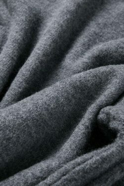 Cozy Solid Tassel Cable Knit Sweater for Y2K Fashion Enthusiasts