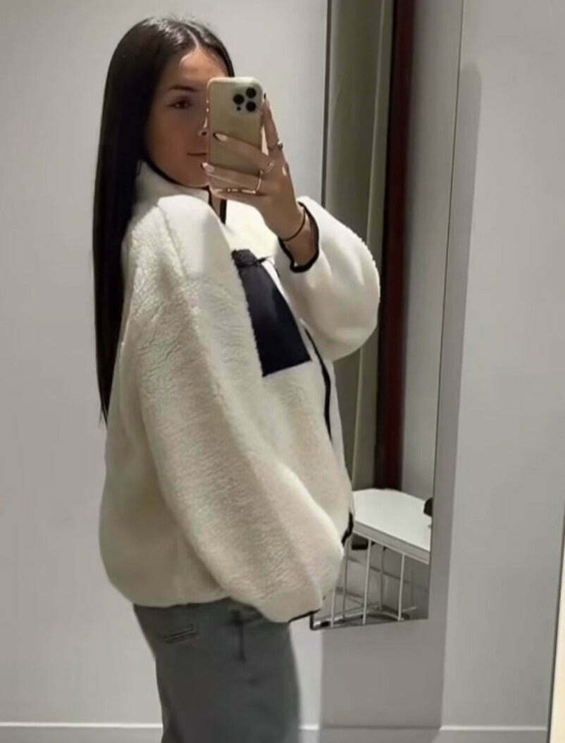 Cozy Teddy Fleece Jacket - Y2K Fashion Women's Outerwear for Grunge and Cottagecore Aesthetic Cozy Teddy Fleece Jacket - Y2K Fashion Women's Outerwear for Grunge and Cottagecore Aesthetic