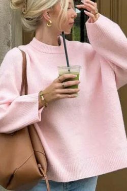 Cozy Turtleneck Pullover: Y2K Aesthetic Fall Favorite for Women's Fashion