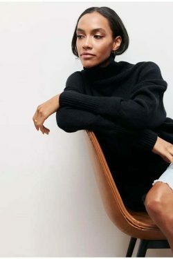 Cozy Turtleneck Pullover: Y2K Aesthetic Fall Favorite for Women's Fashion