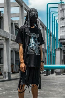 CROXX OFFICIAL Cyber Punk T-Shirt - Y2K Aesthetic Grunge Style Coquette Fashion