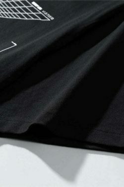 CROXX OFFICIAL Cyber Punk T-Shirt - Y2K Aesthetic Grunge Style Coquette Fashion