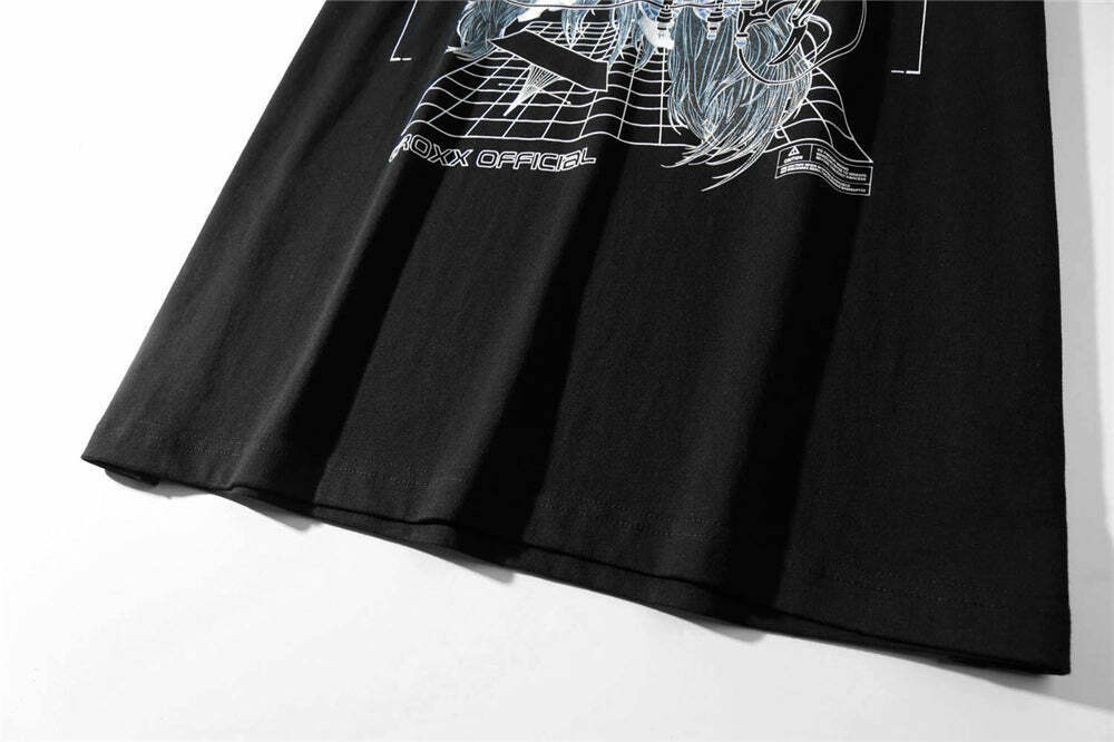 CROXX OFFICIAL Cyber Punk T-Shirt - Y2K Aesthetic Grunge Style Coquette Fashion CROXX OFFICIAL Cyber Punk T-Shirt - Y2K Aesthetic Grunge Style Coquette Fashion