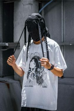 CROXX OFFICIAL Cyber Punk T-Shirt - Y2K Aesthetic Grunge Style Coquette Fashion