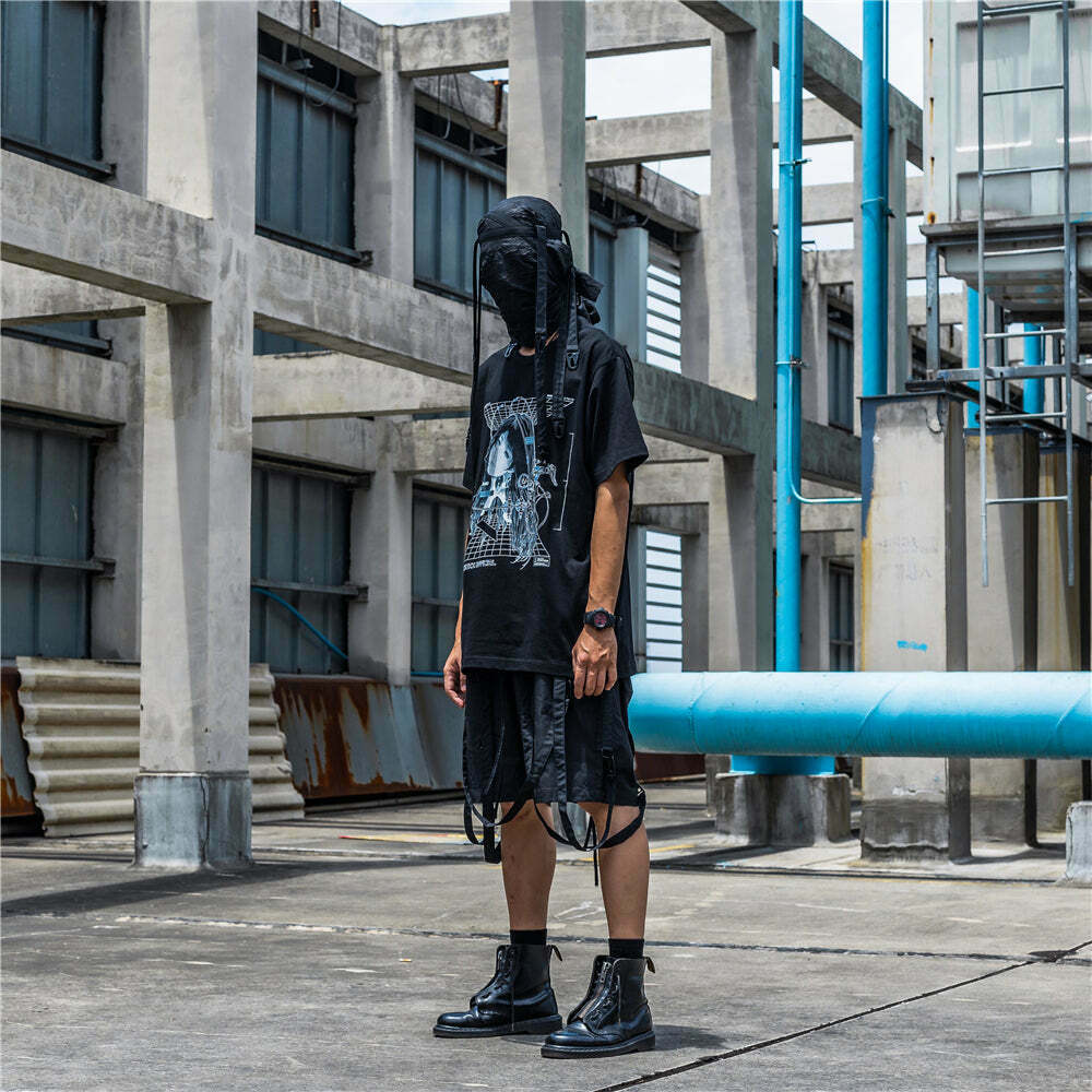 CROXX OFFICIAL Cyber Punk T-Shirt - Y2K Aesthetic Grunge Style Coquette Fashion CROXX OFFICIAL Cyber Punk T-Shirt - Y2K Aesthetic Grunge Style Coquette Fashion