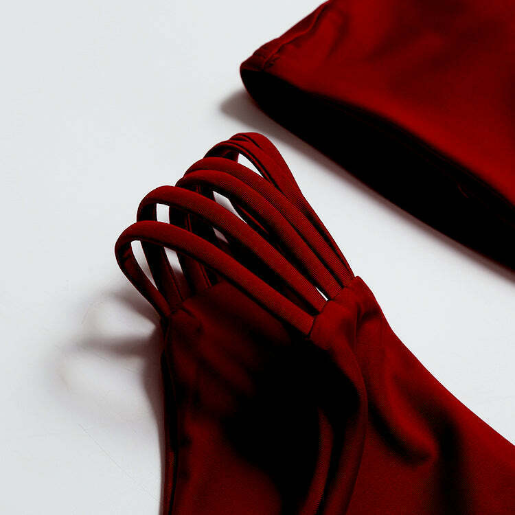 Cute Cactus Print Front Knot Bikini Set for Y2K Fashion Enthusiasts Cute Cactus Print Front Knot Bikini Set for Y2K Fashion Enthusiasts