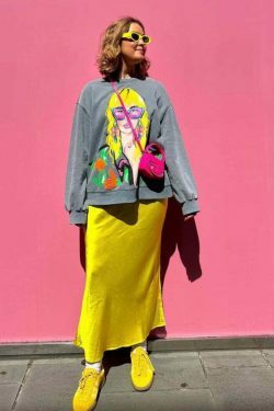 Cute Pastel Goth Cargo Skirt: Y2K Aesthetic Grunge Style Hoodie for Women