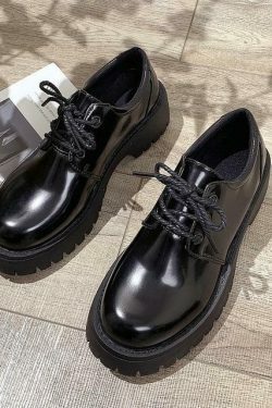 Daisy Grunge Shoes - Y2K Aesthetic Footwear for Women with a Coquette Twist