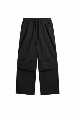Detachable Waterproof Nylon Shorts/Trousers for Y2K Fashion Enthusiasts